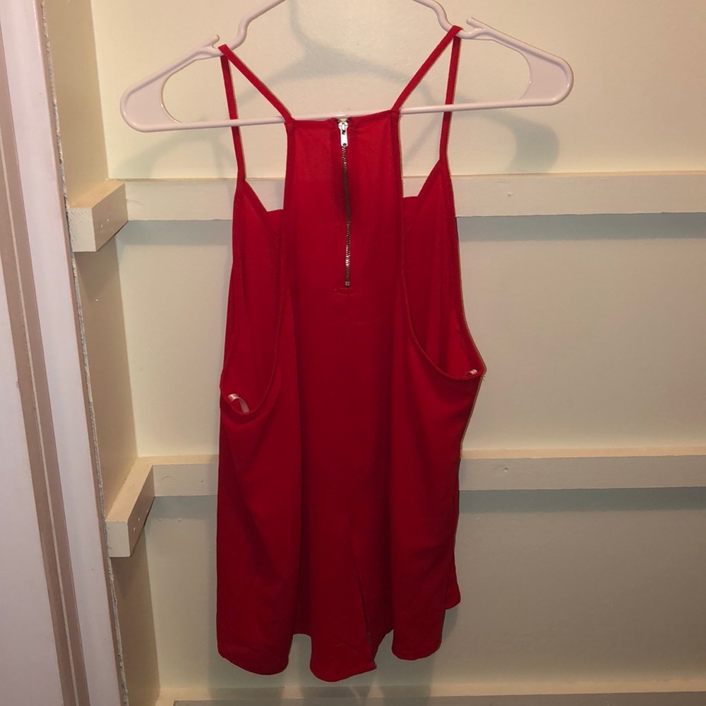 Red Tank Top - Picture 4 of 4